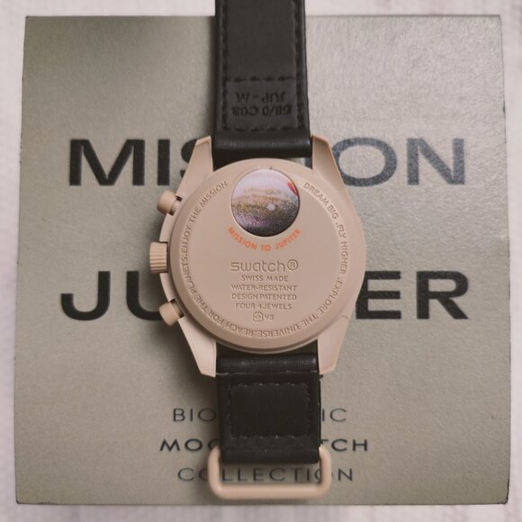 💜NWT💜 Swatch X Omega Moonswatch Mission To Jupiter Watch - Picture 2 of 5